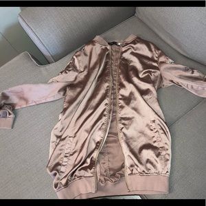 Carli Bybel x Missguided Long Jacket